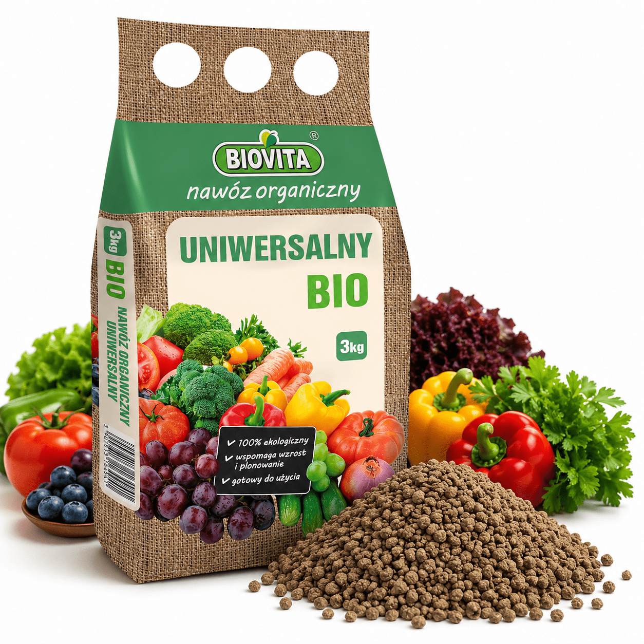 Universal Fertilizer – – For Lawns, Vegetables, Fruits, Flowers & Ornamental Plants – Soil Improvement & Plant Growth