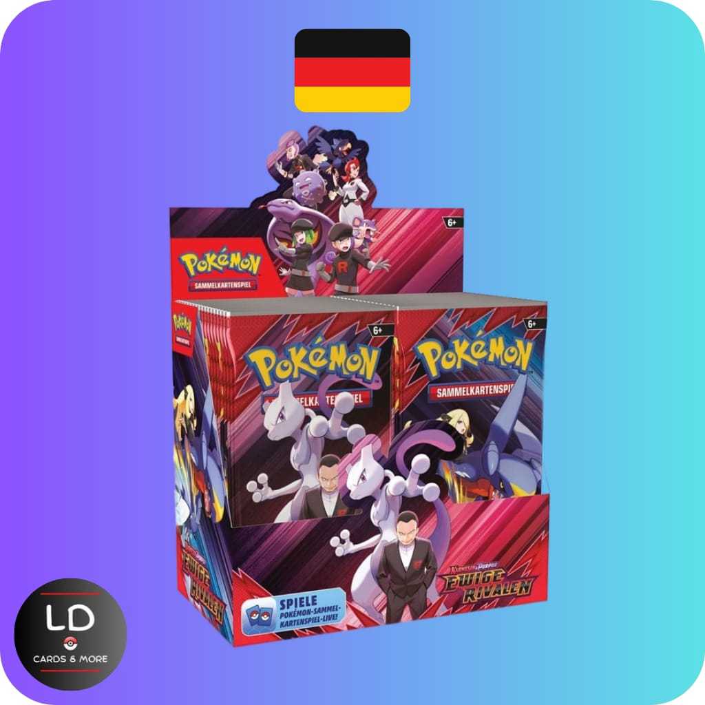 Pokémon Eternal Display Sealed German 36 Booster