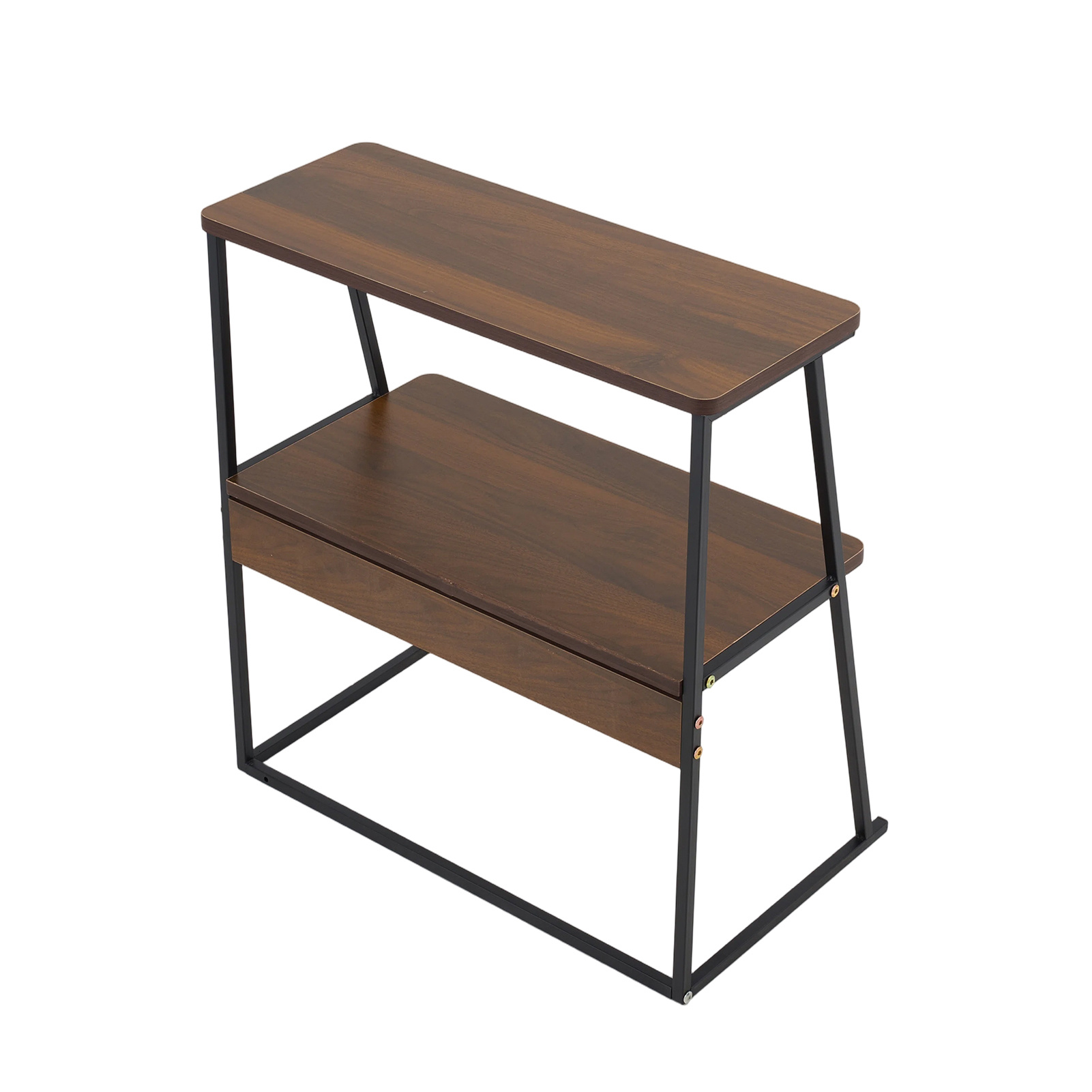 Three-Tier Desktop Storage Rack and Bookshelf