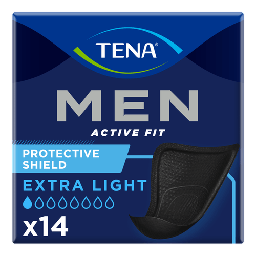 men packs of 14 incontinence pads