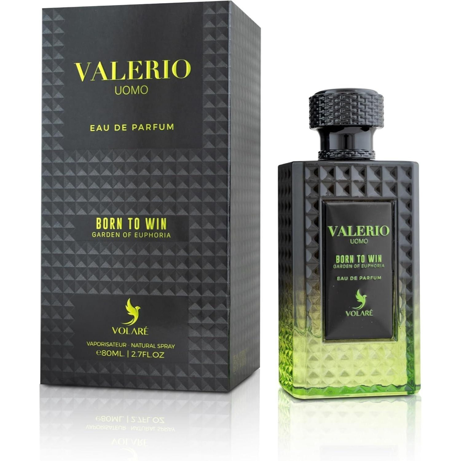 Image of Valerio Man 80ml Eau De Parfum Unisex Fragrance Twin Volarè Dupe