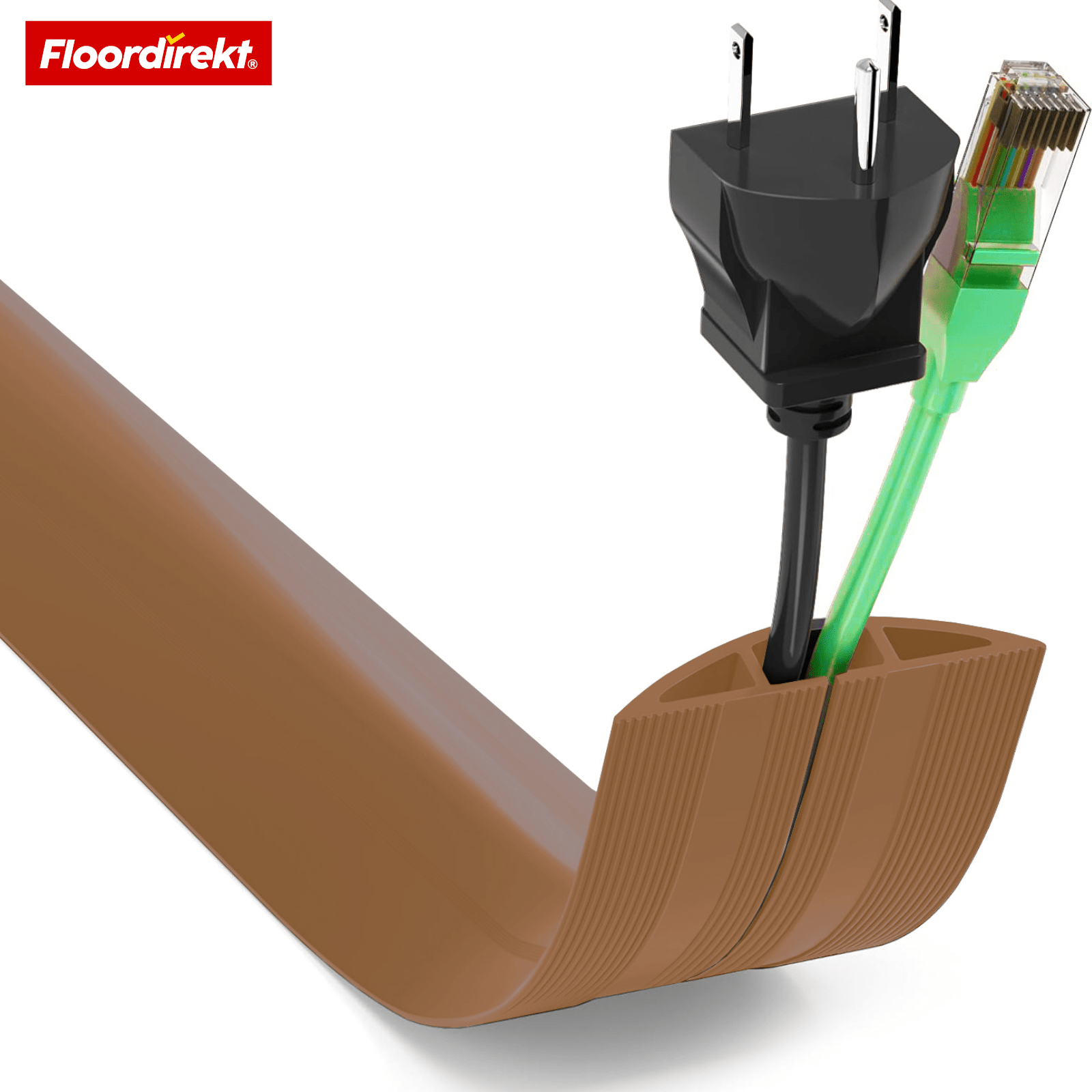 Floor Direct Cable Channel for Trip Protection, 4 Lengths Available