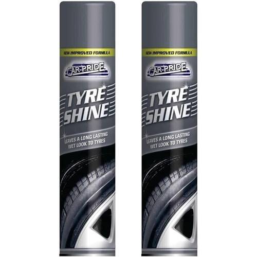 2 pride tyre liquid 300ml high gloss tyre dressing look tyre for cars motorcycles