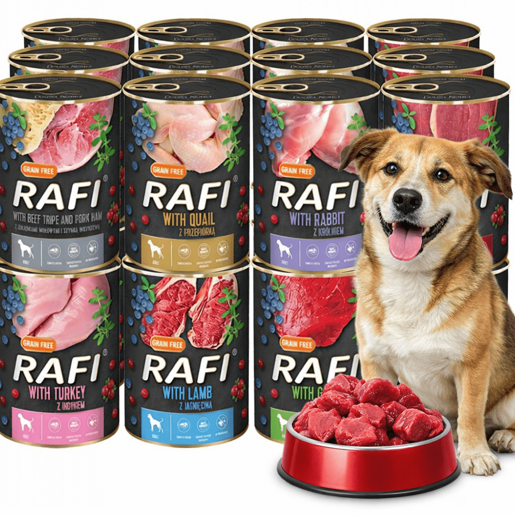 Food Noteci Rafi Adult Grain- Mixed Flavors 16x400g 8 Flavors