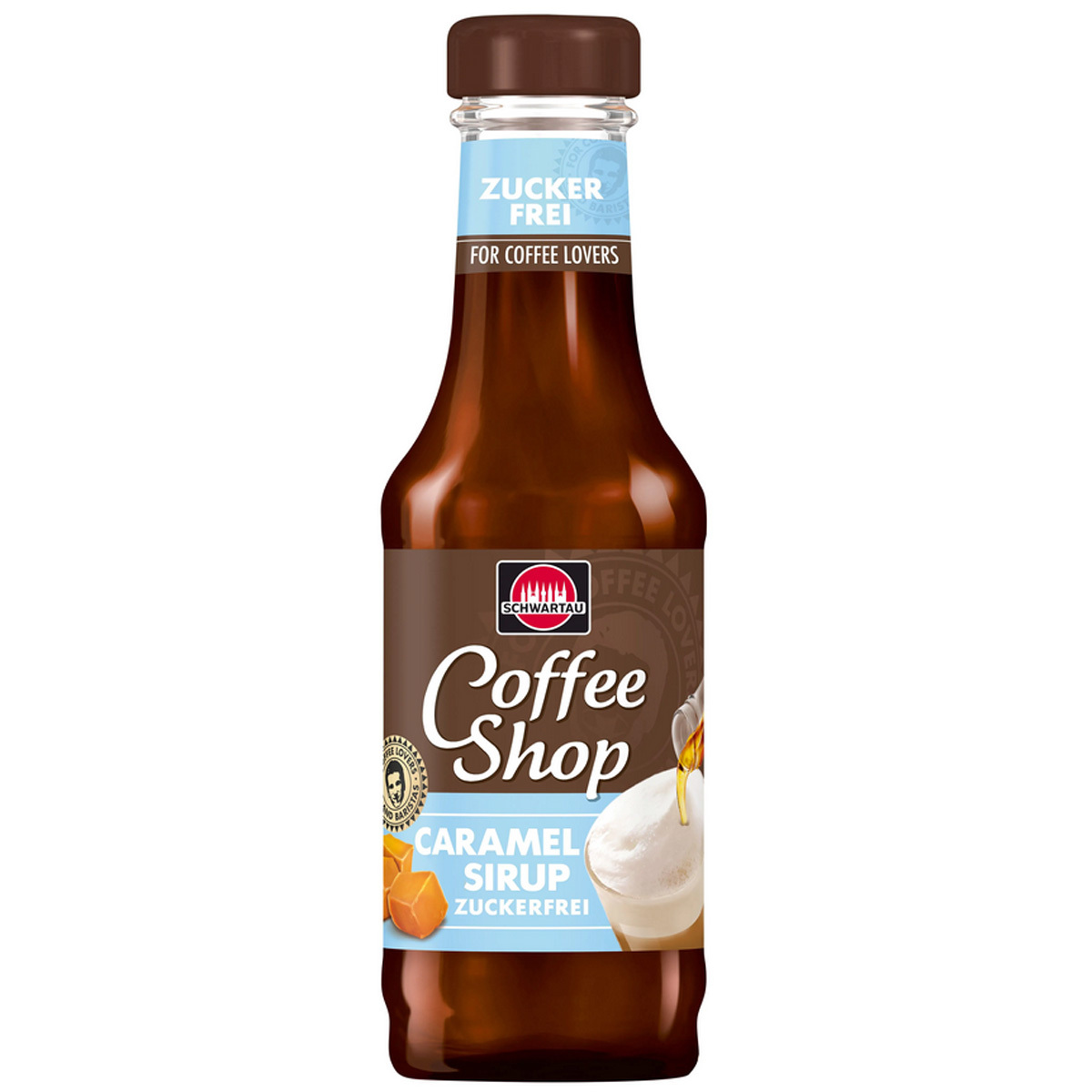 Schwartau Coffee Shop Caramel Flavor Sugar-free Coffee Syrup, 200ml