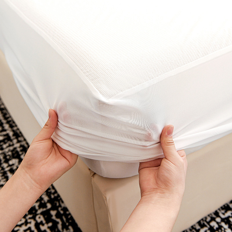 TEMU Protector de Colchón , y Con Elásticos Para Cama 90, 105, 135, 150
