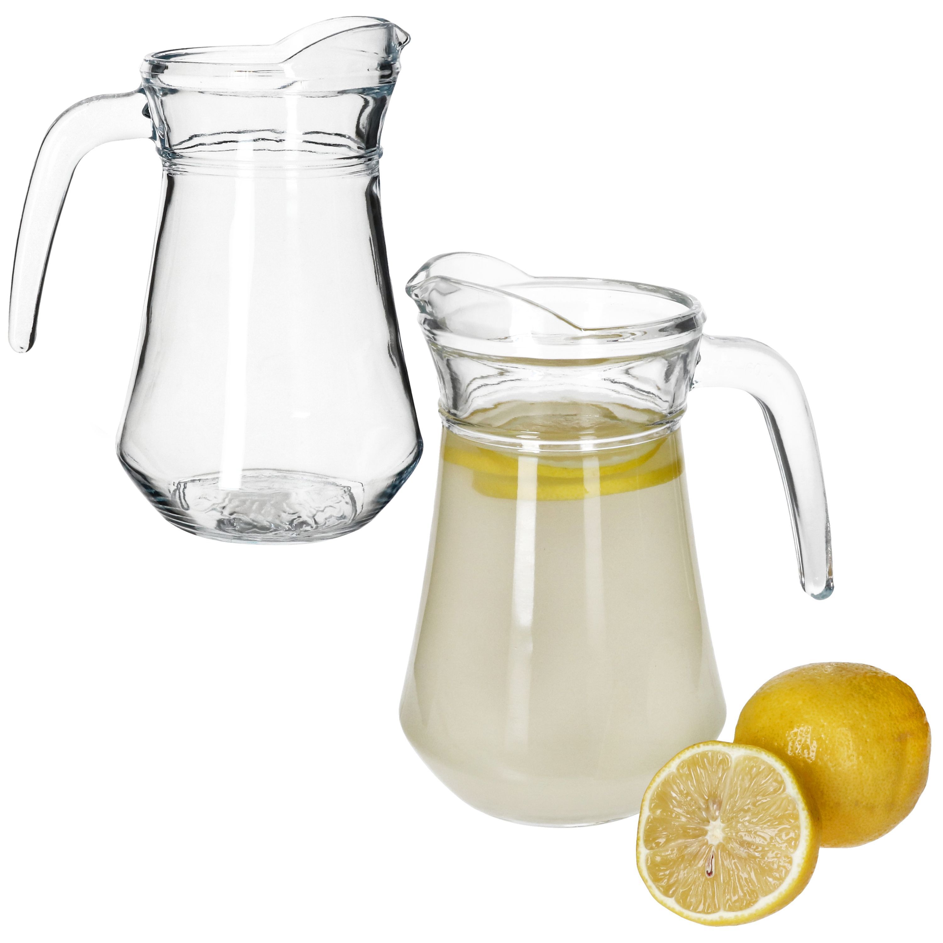 Valentin Large Glass Jug With Handle - 78250