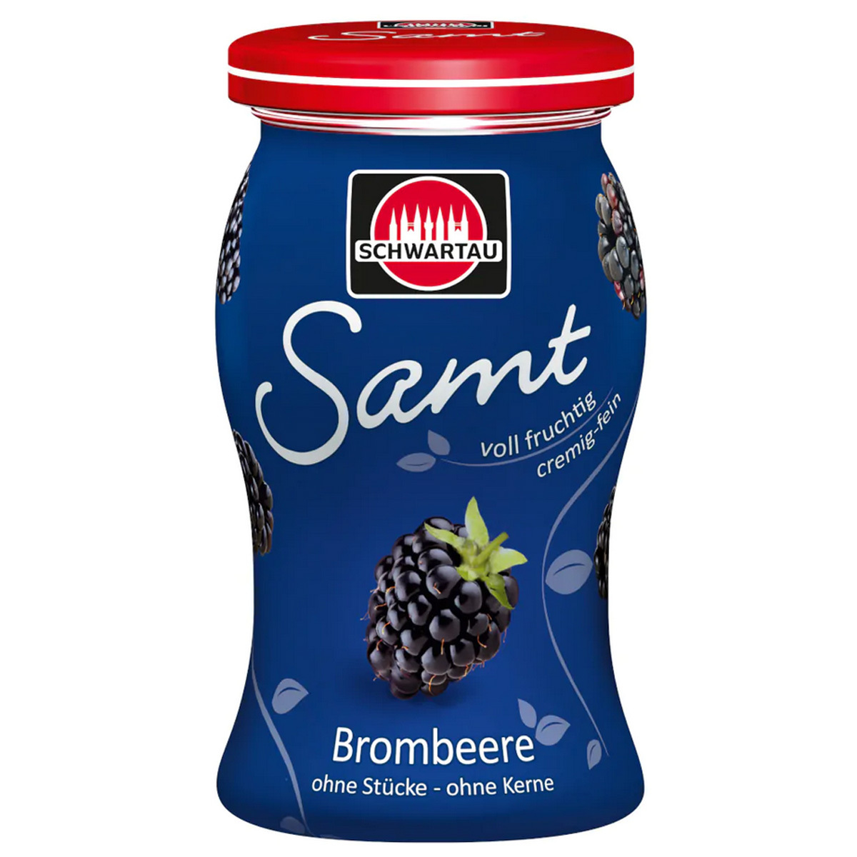Image of Schwartau Velvet Blackberry Creamy Fruit Spread Without Pieces 270g