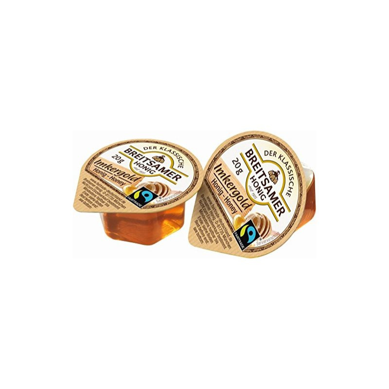 Image of Honey Portions Beekeeper's Gold Fairtrade, 1-pack