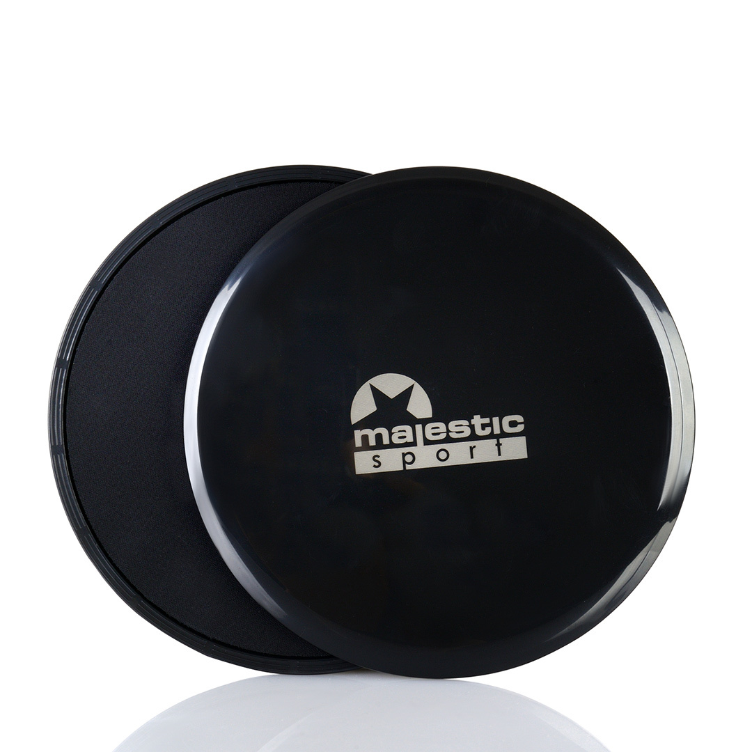 Sport Sliding Disks - Diameter 18 Cm - Thickness: 1 Cm - Material: Plastic And Eva Foam - Set Of 2pcs In Packaging