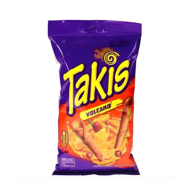 Takis Blue Heat, Takis Intense Nacho, Takis Volcano - 100g