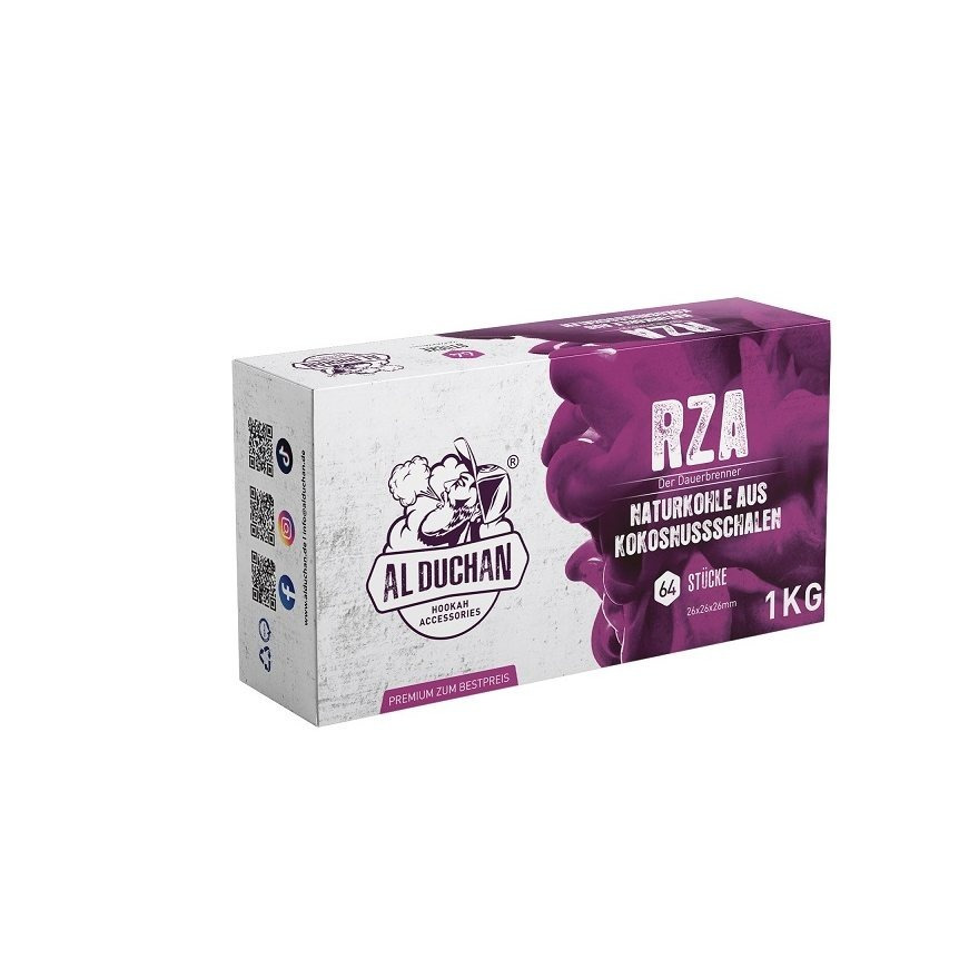 Rza 26x26x26mm – Natural Charcoal 1kg / Charcoal / Charcoal