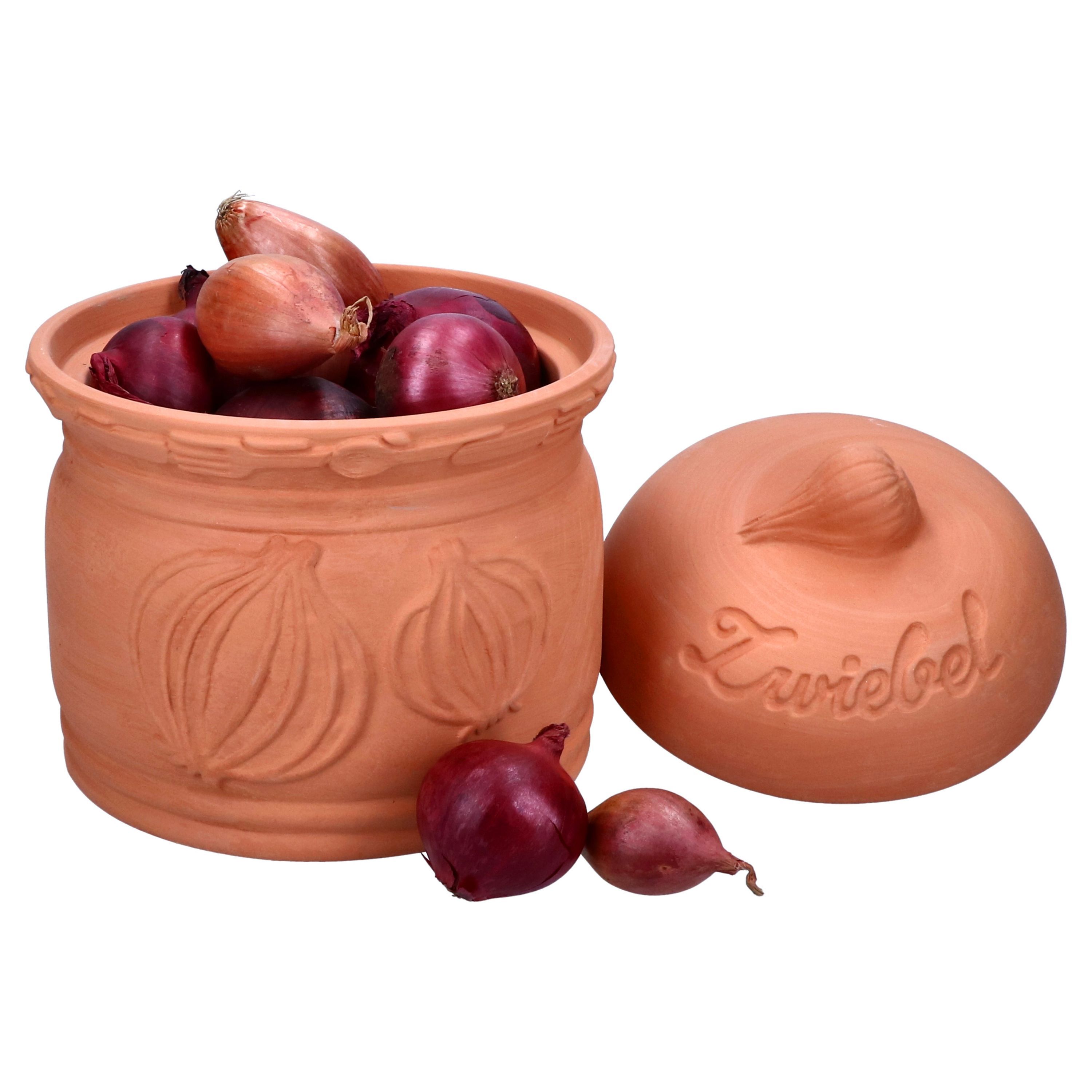 Earth Onion Pot Made Of Terracotta - 1984