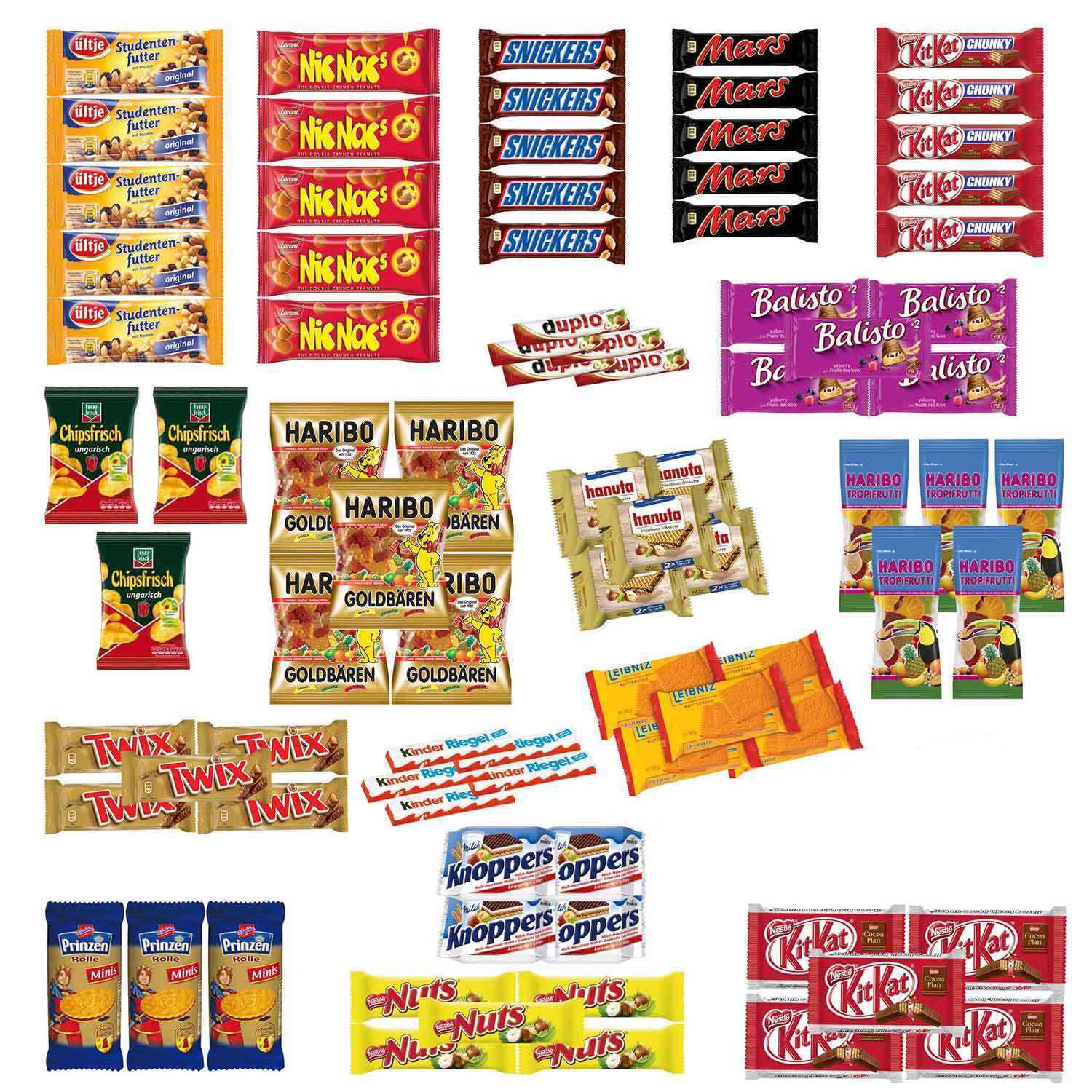Image of World Of Sweets Snack-box Refill 83er