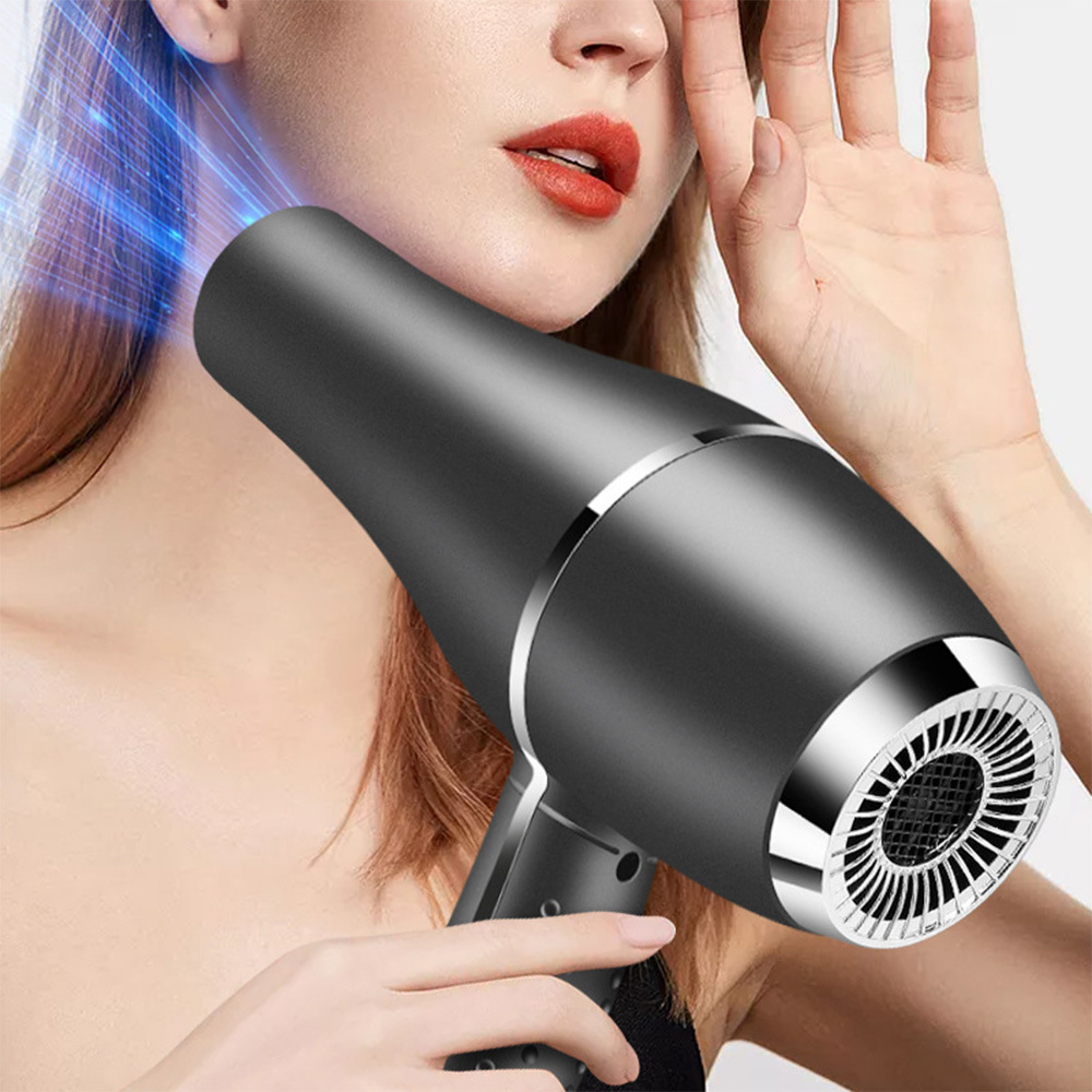 Image of Hair Dryer Fast Dry 2200w Professional Hairdryer, Super Compact & Lightweight With Heat Anti-static, Frizz-control, Quick Drying, Energy , Hairdryers For Women & Man