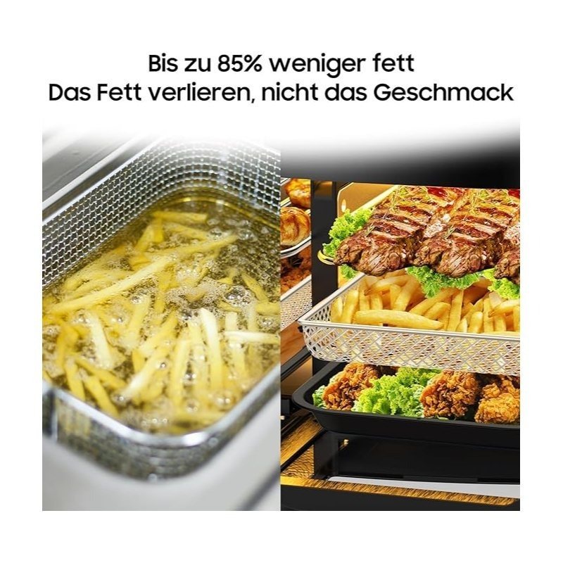 12L Dubbele Kamer Airfryer, XXL