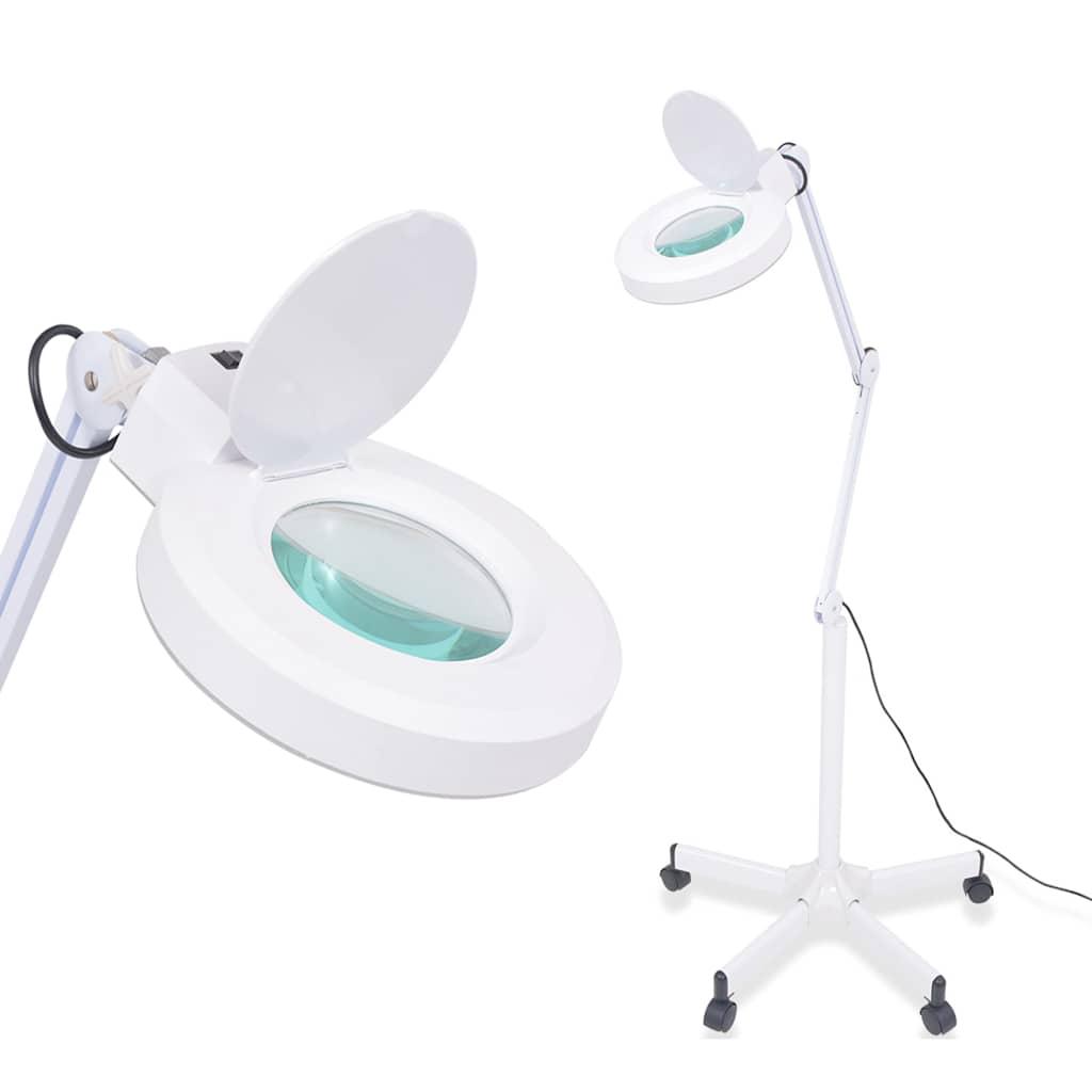 Vidaxl Magnifying Lamp With 5 Diopter Stand, Magnifier Light, And Enlargement Lamp