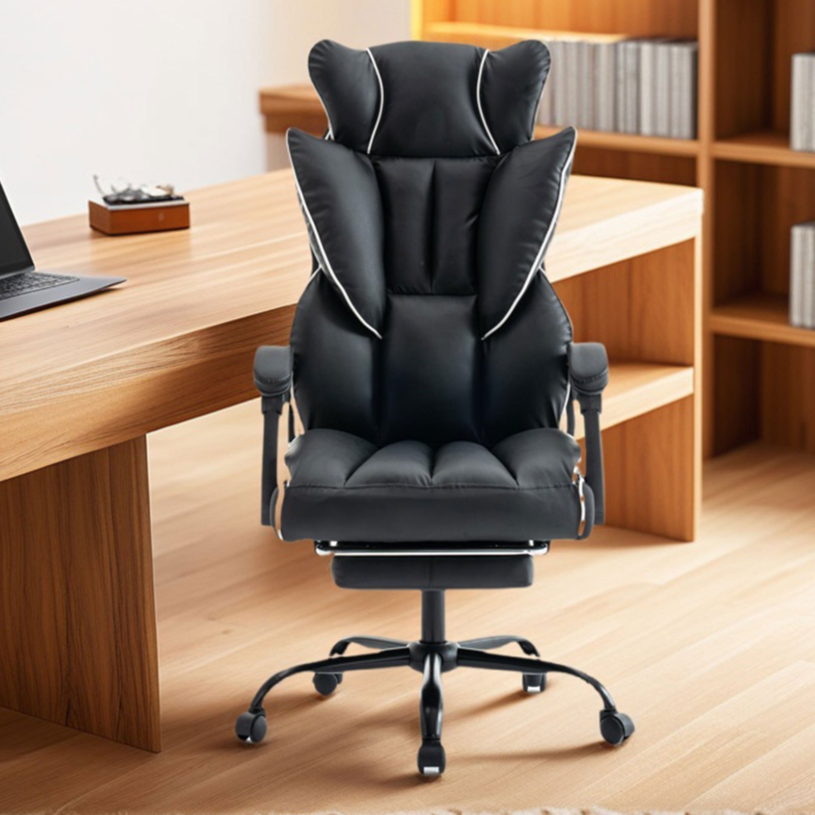 360-degree Swivel Memory Foam Office Chair, Suitable For Home Office And Gaming, Soft Material, High Quality