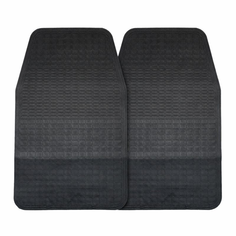 TEMU Alfombrilla de goma para coche de una sola pieza, antideslizante, para asiento del conductor o del acompañante.
