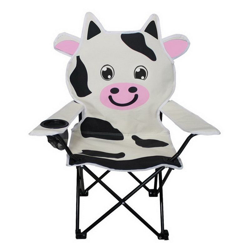 kids folding angler chair with cup holder portable childrens chair including carrying bag camping chair fishing chair outdoor chair foldable kids angler chair for camping 0