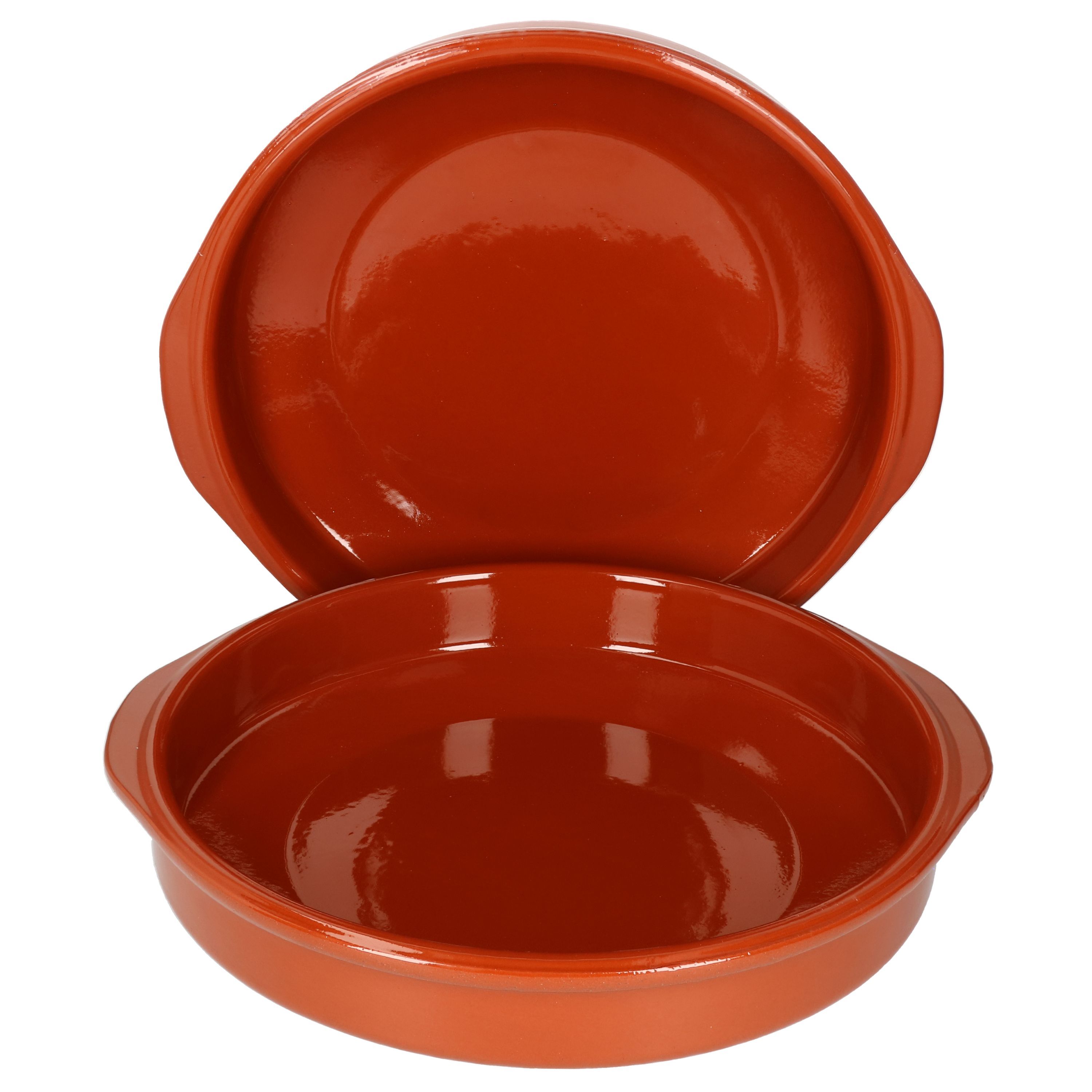 Image of 2-piece Set Clay Pot With Handles, 31.5cm Xxxl - 99500