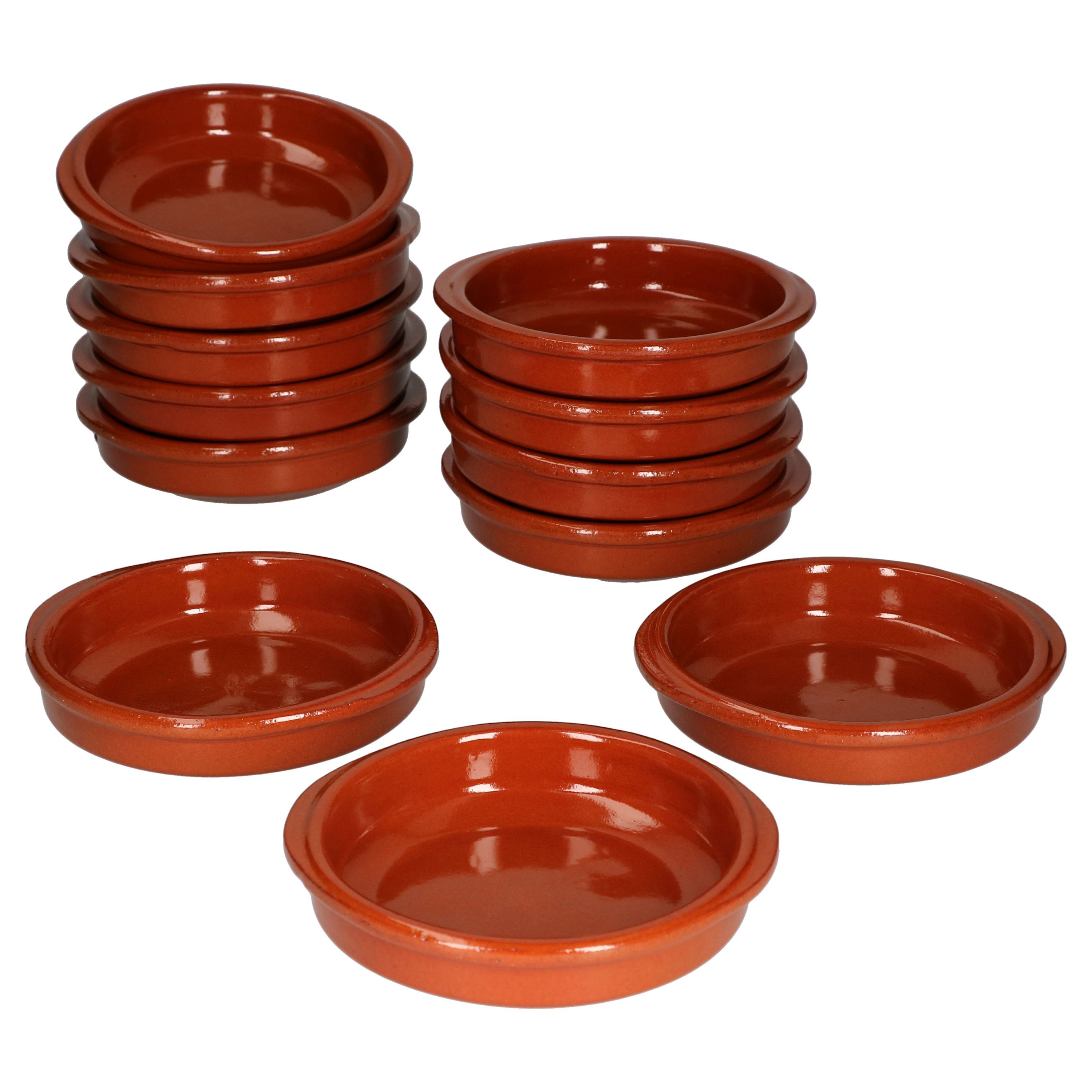 E-shop 12er Set Cazuela Tonschale mit Griffen 12cm S - 99510