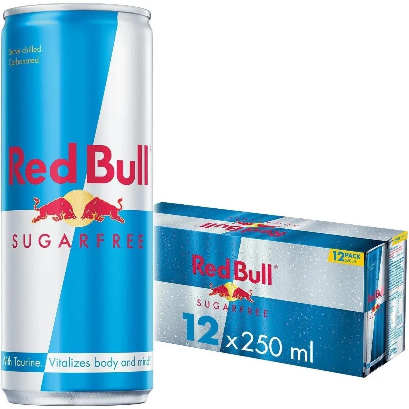 Red Bull Energy Drink Sugarfree 6 X 250 Ml Pack Energy Drink