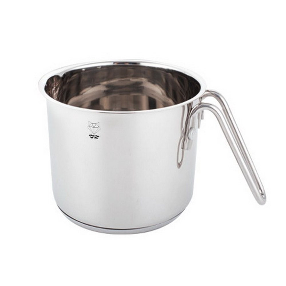 Image of 1.7 Liter Milk Pot, Ø 14 X 12 (h) Cm, Voss Milk And Sauce Pot, Sevilla Small Cooking Pot With Handle, Induction-compatible Pot, Induction Cooking Pot, Sauce Pot