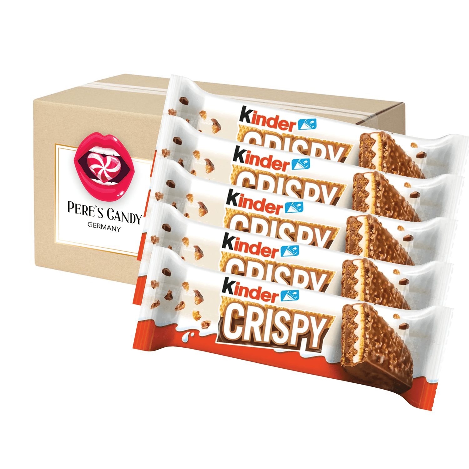 E-shop 5 x 34g Kinder Crispy Riegel - Kinder Crispy Riegel ist der perfekte Genussmoment für alle, die knusprige und cremige Schokoladenfreuden lieben