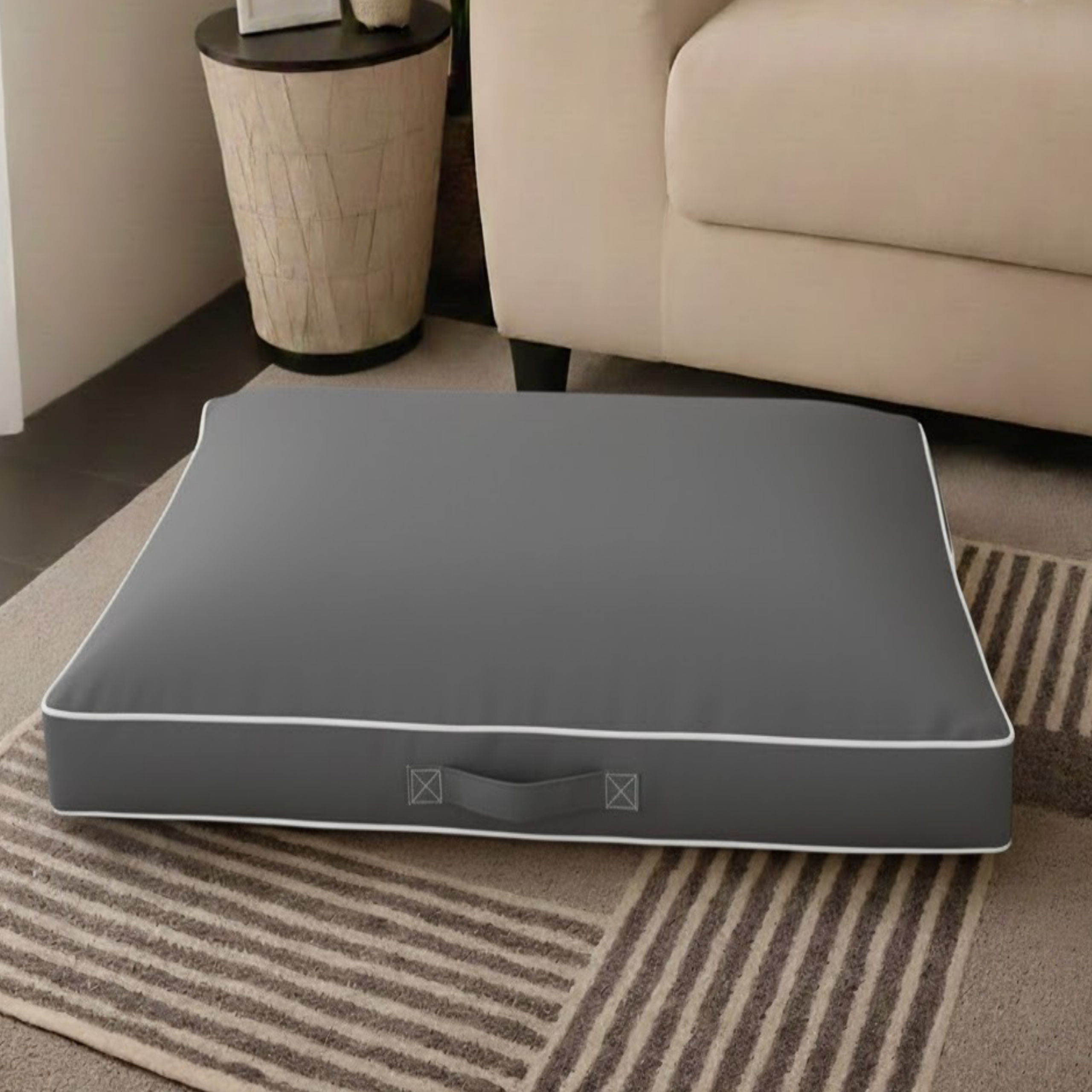 TEMU Textiles-petrest Waterproof Dog Cushion Bed Resting Cushion With Durable Waterproof Surface, Lightweight Portable Design, Medium 24 X 32 Inch &