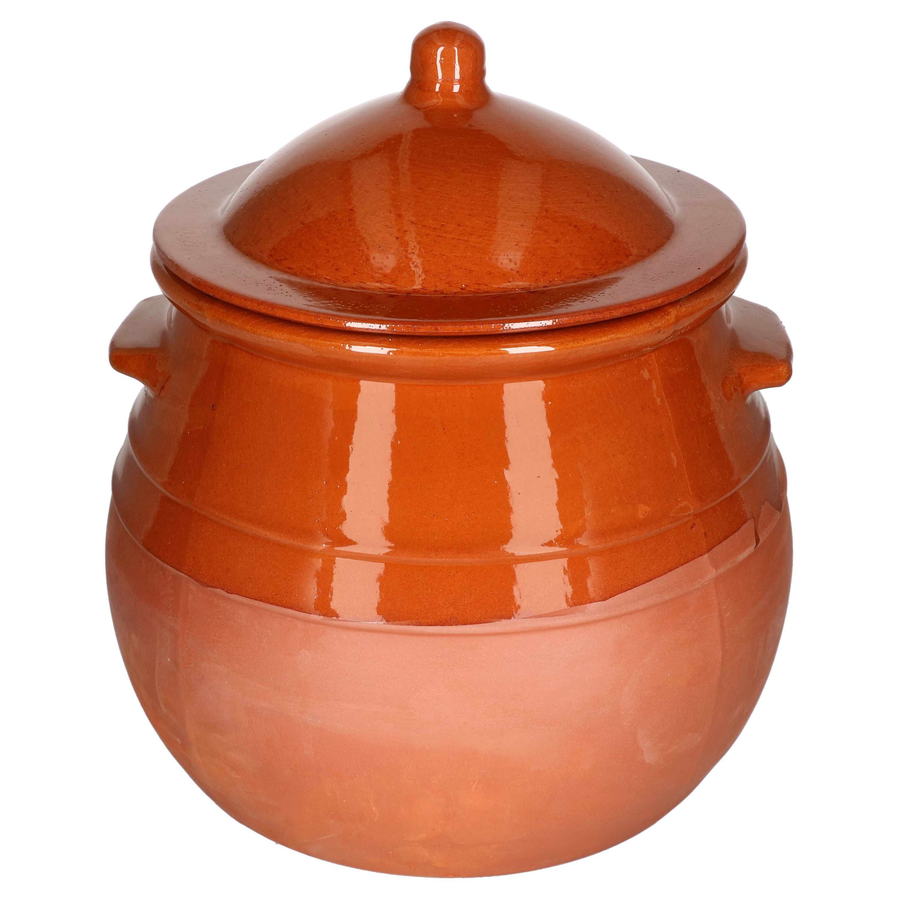 Stewpot 8l Clay Pot With Lid - 12971