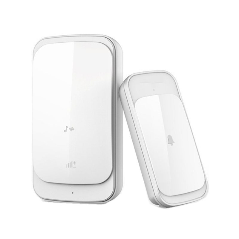 TEMU Wireless Doorbell Retoo Techpro, Range 150m, 58 , Powered From A Socket | Compact And With – Ideal For Home, Office, Shop, Receiver On