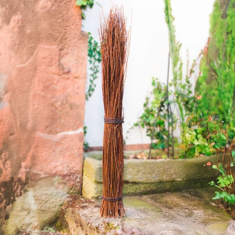 Willow Bundle Decorative Bundle Decorative Branches Made Of Natural Willow, . 120 Cm High, Decoration For Living Room, Kitchen, Dining Room Or Hallway