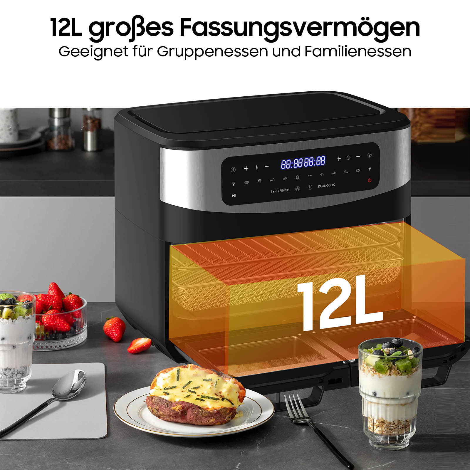 Hot Air Fryer - KDF5511D 12 Liter