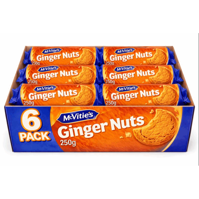 TEMU Mcvitie's Ginger Nuts Biscuits, 250g