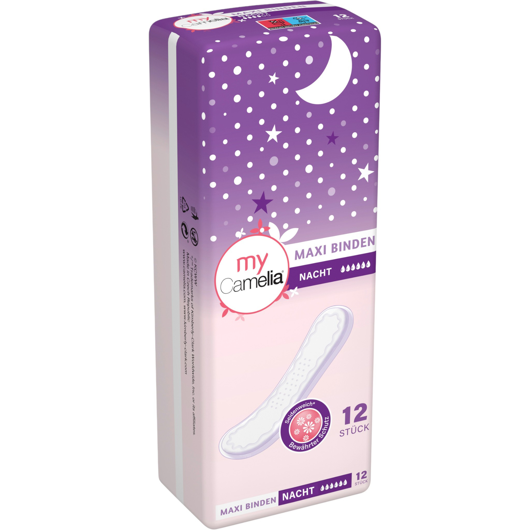 Maxi Night Pads, 12-pack