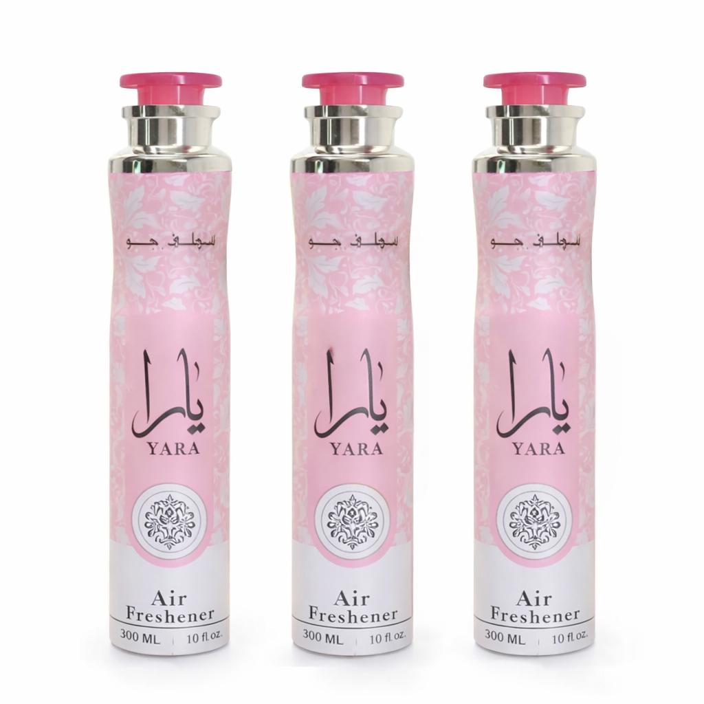 E-shop Lattafa Yara Air Freshener Spray 3x 300ml Raumspray