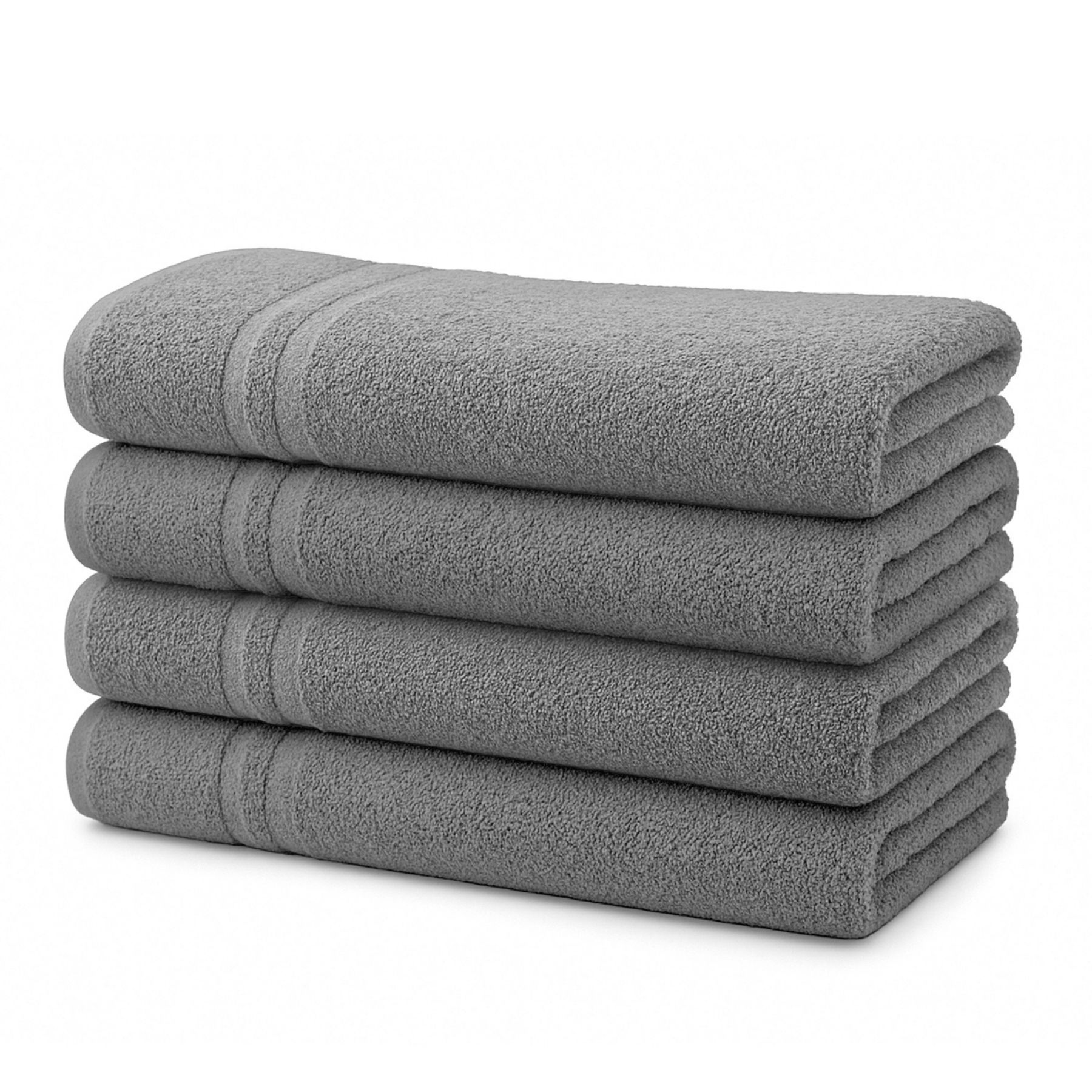 4pcs Set Of Towels 50x100cm 100%450g/m² Extra Absorbent