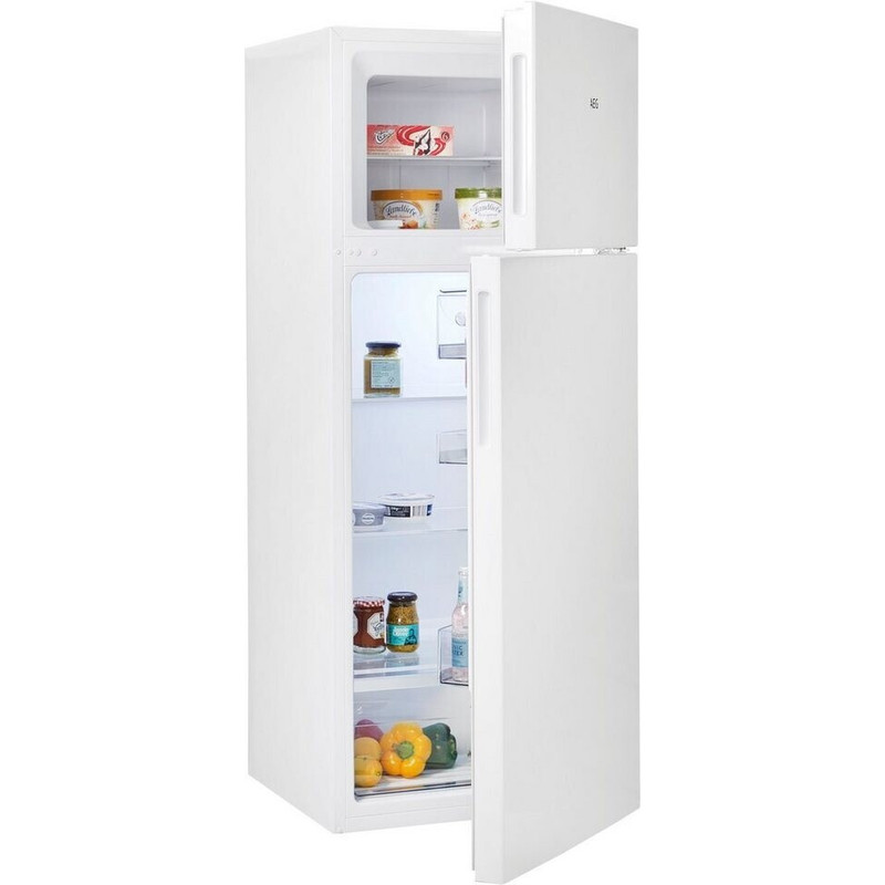 Aeg Rdb424e1aw Freestanding Double Door Fridge/freezer Combo - Automatic Cooling / With / 1434 Mm / Top Freezer / 206 L / Lowfrost - Less Ice / Color: White / E [ Class E]