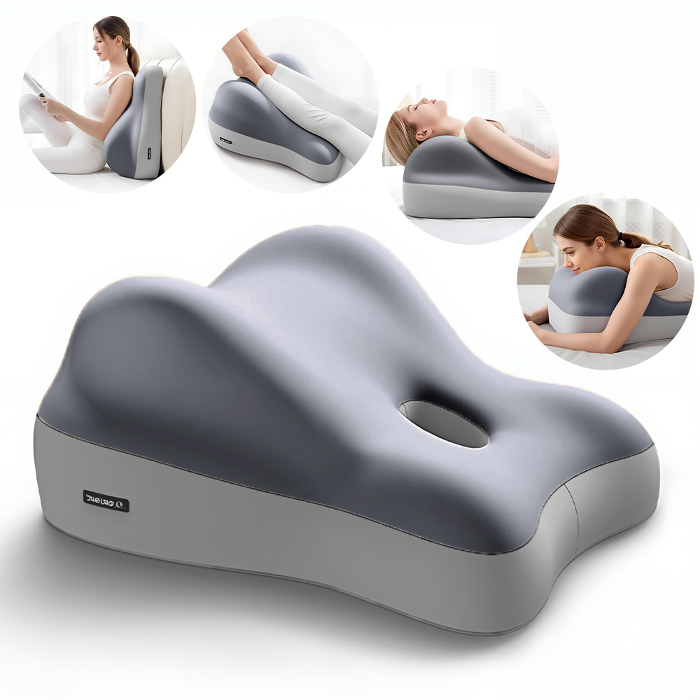 1pc Relaxing Prone Pillow Face Down Pillow Ergonomic Sleeping Pillow Bed Soft Wedge Support For Reading Use Phone, Design