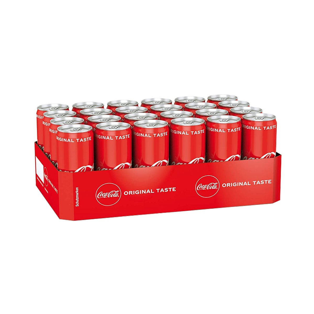 Coca-cola Can Caffeinated Soft Drink 330ml 24-pack