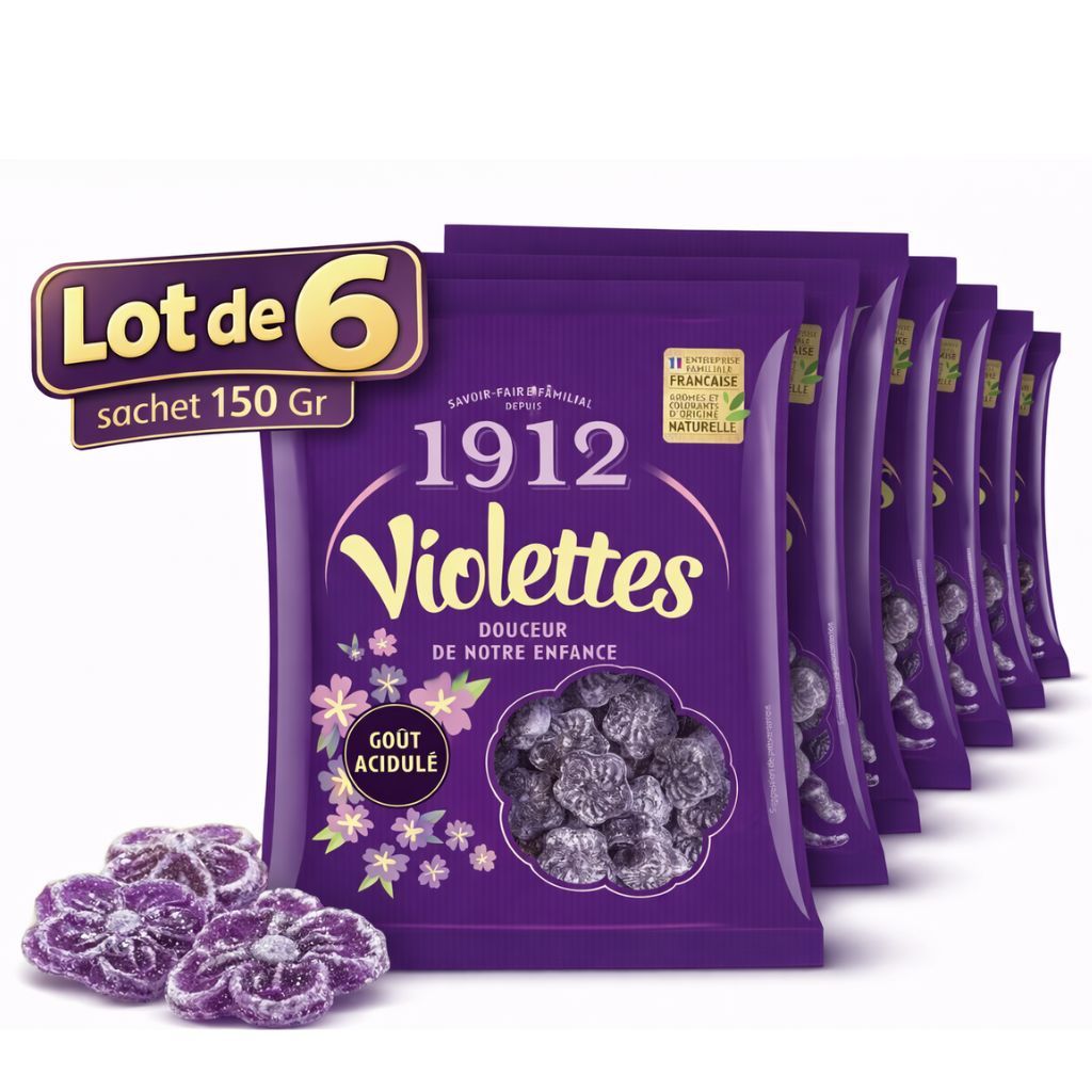 Verquin Violets - 150g Sachet