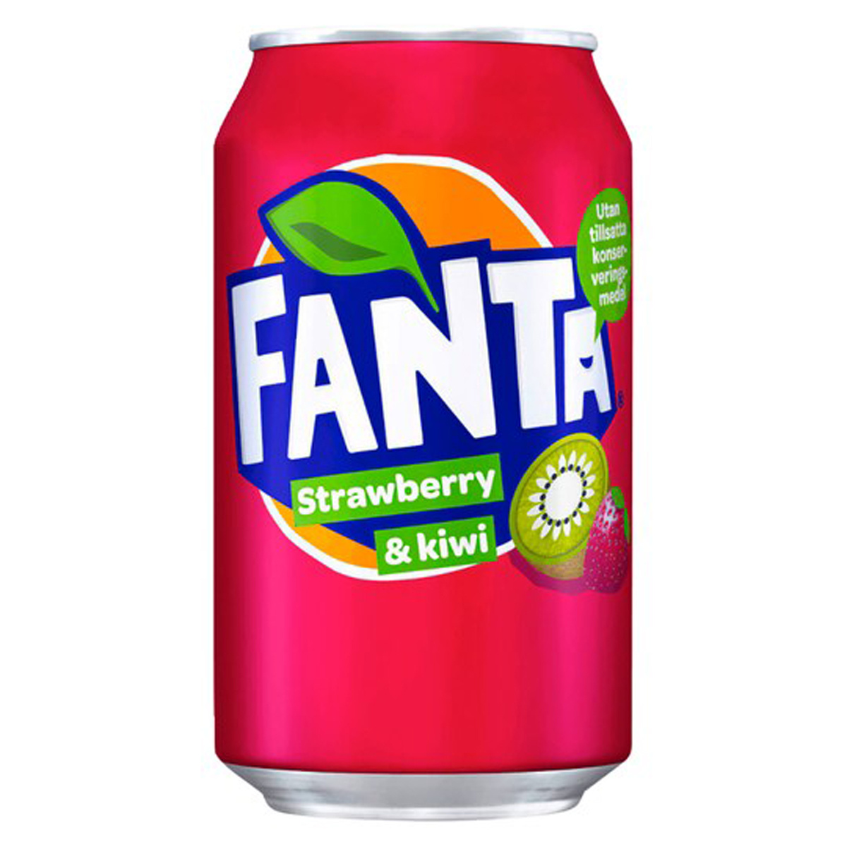 Strawberry And Kiwi Flavor Refreshing Sparkling 330ml