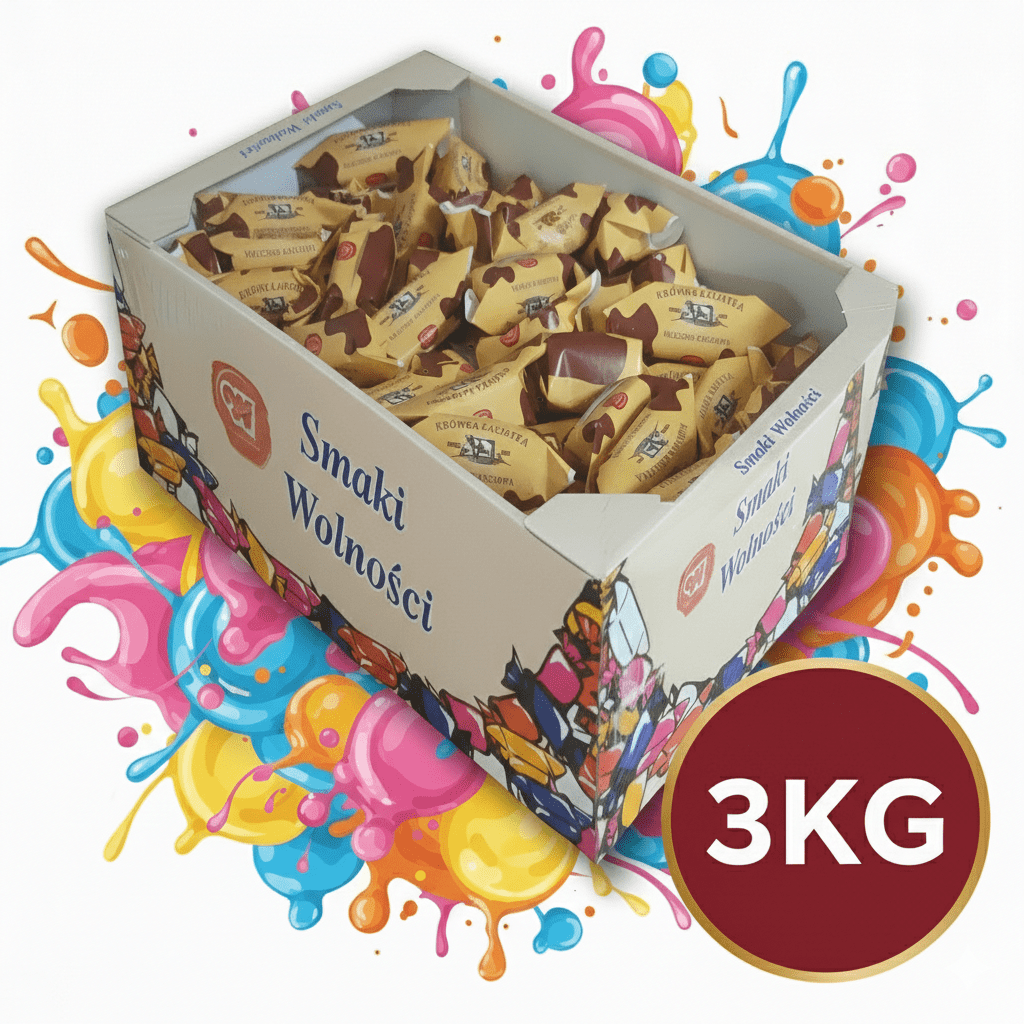 TEMU Milk Chocolate Crunchy Cow Candy Striped Cow Candy