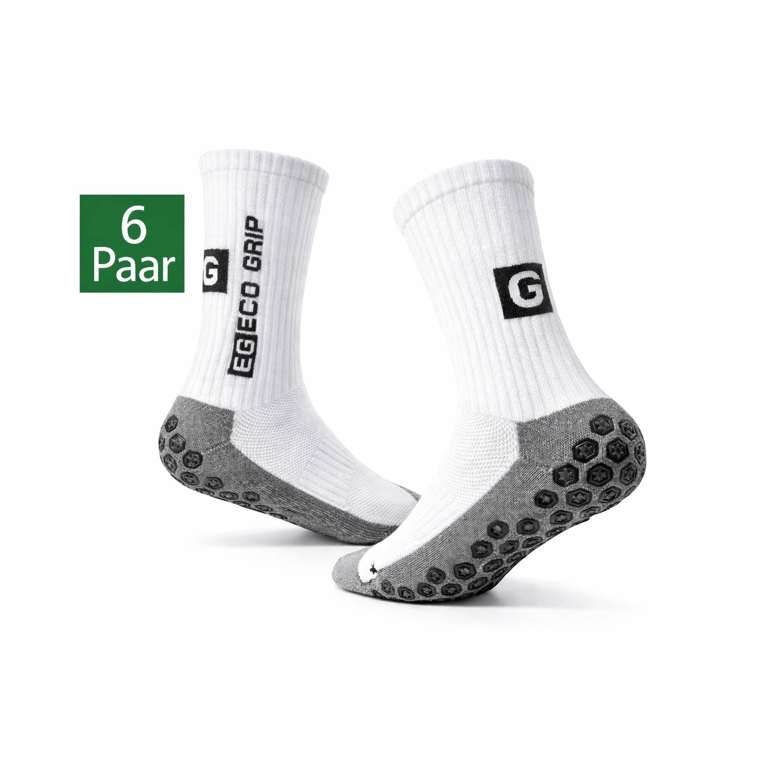 6 Pairs Of Soccer Socks With Silicone Grip - Unisex Sports Socks For Adults, Anti-slip Design For Women, Men, And Teens