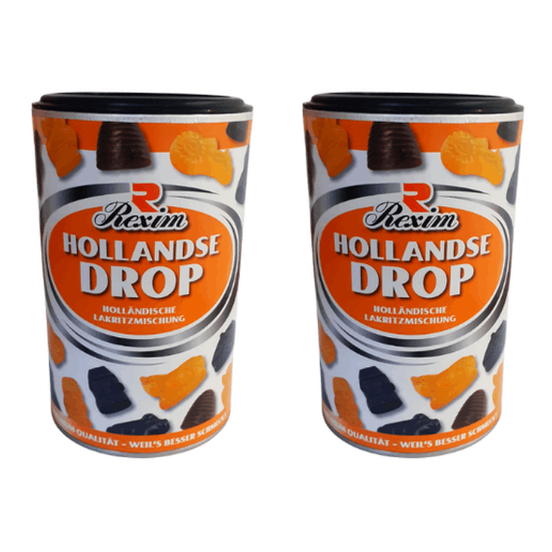 Rexim Dutch Drops – Dutch Licorice Mix – 2 X 250g | 4 X 250g
