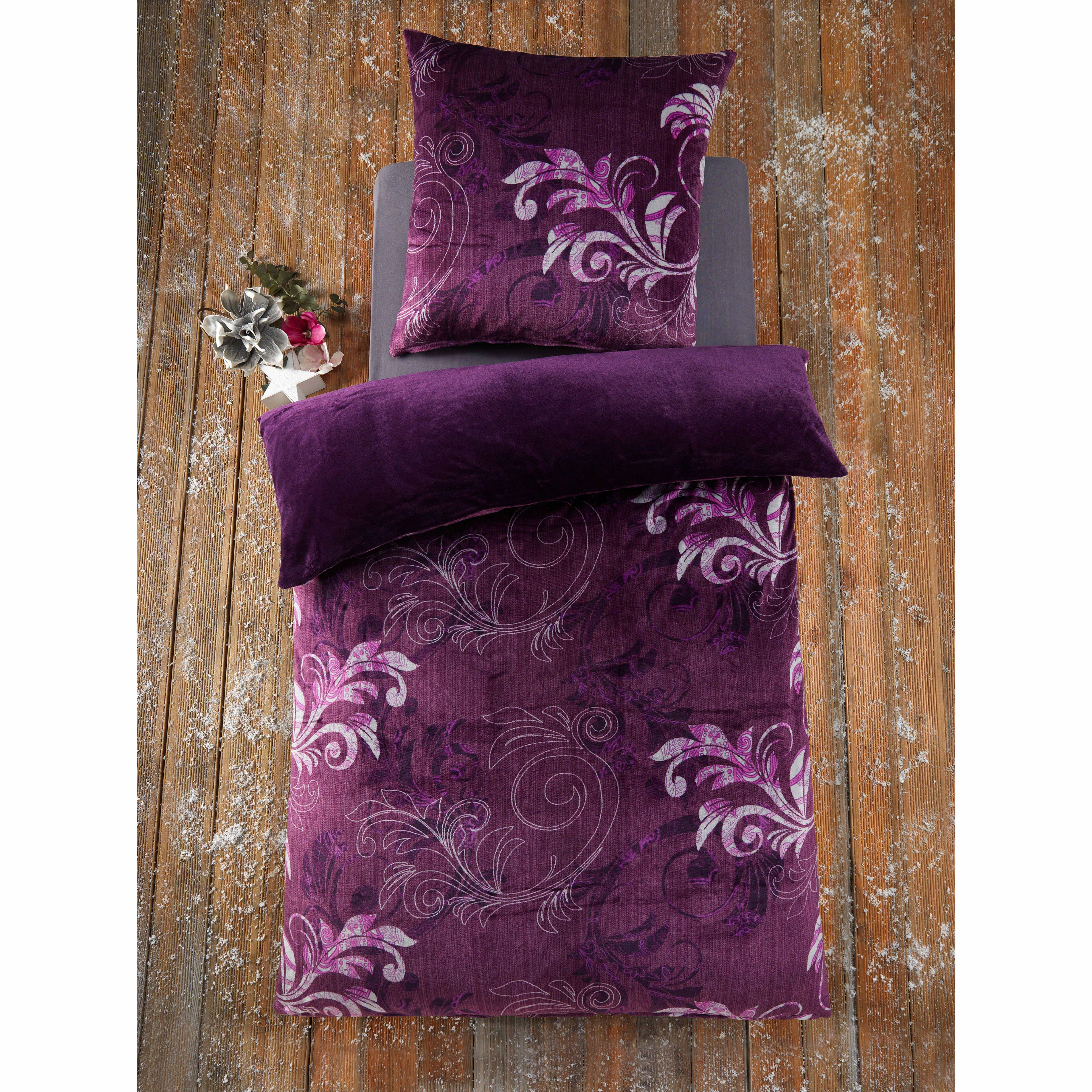 Winter Bedding Set - Plush Teddy Fleece , Wrinkle-free, Reversible, Warm, 2-piece (135x200 Cm + 80x80 Cm) With Zipper, Cozy And Fluffy
