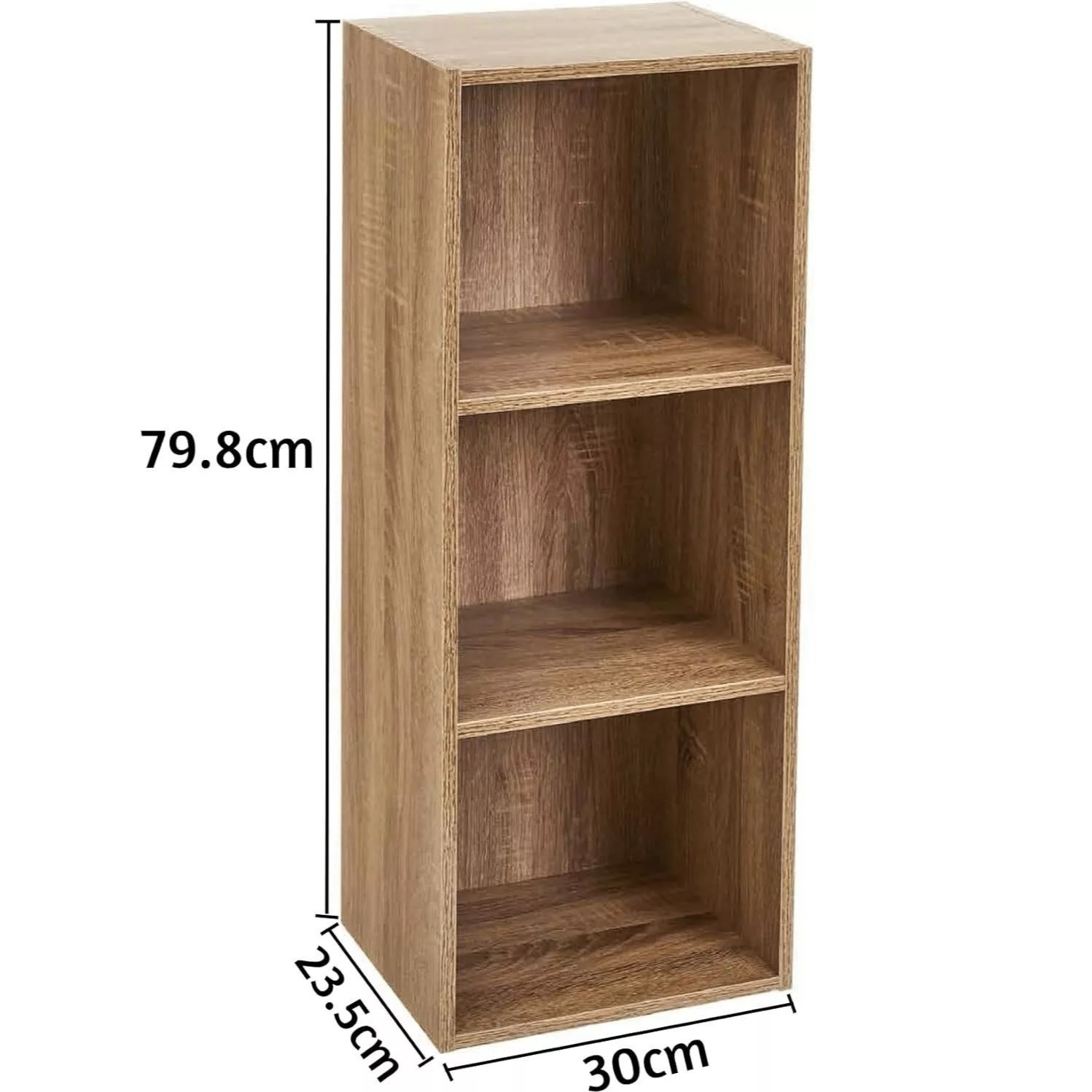 Homme Concept 2/3/4 Cube Storage Unit, Tall Narrow Bookcase
