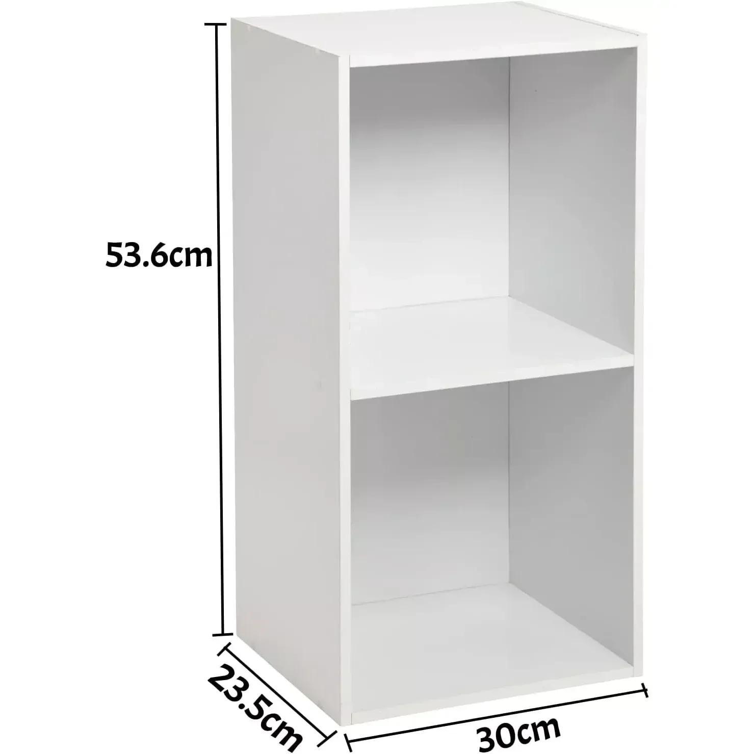 Homme Concept 2/3/4 Cube Storage Unit, Tall Narrow Bookcase