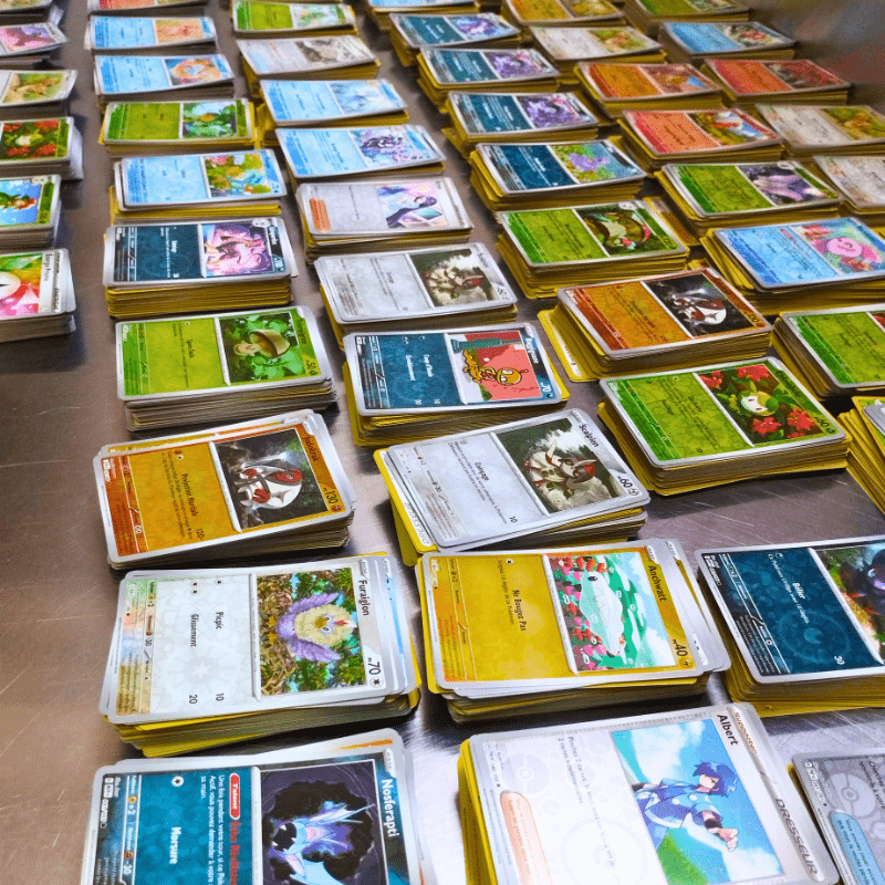 TEMU 500 Cartes Pokémon Officielles (Langue : Français) avec 50 brillantes garanties